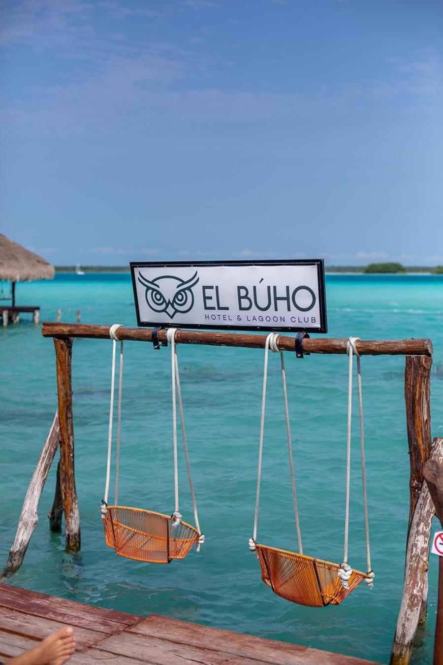 El Buho Lagoon باكالار المظهر الخارجي الصورة