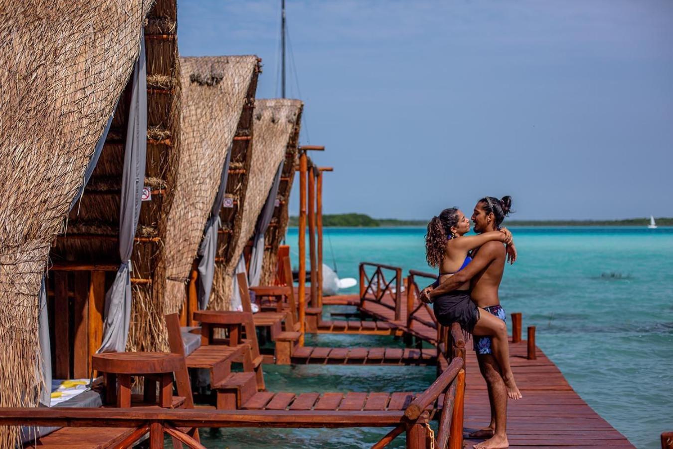 El Buho Lagoon باكالار المظهر الخارجي الصورة