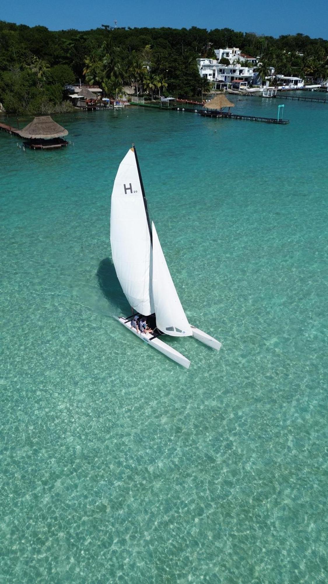 El Buho Lagoon باكالار المظهر الخارجي الصورة