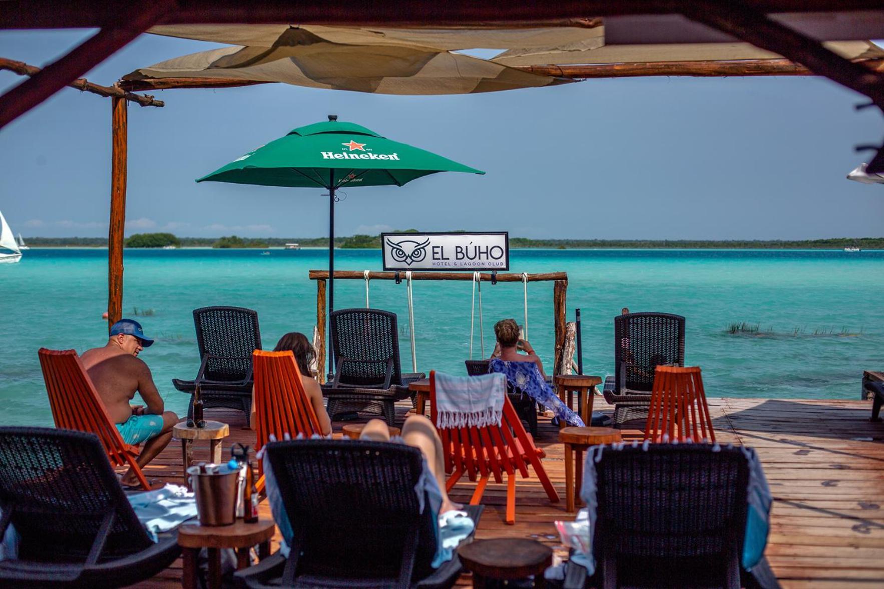 El Buho Lagoon باكالار المظهر الخارجي الصورة